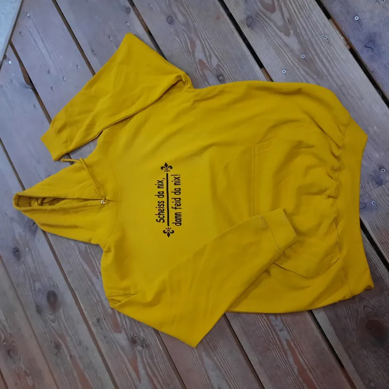 KKO Alpinsport Hoodie "scheiß da nix..,"-S